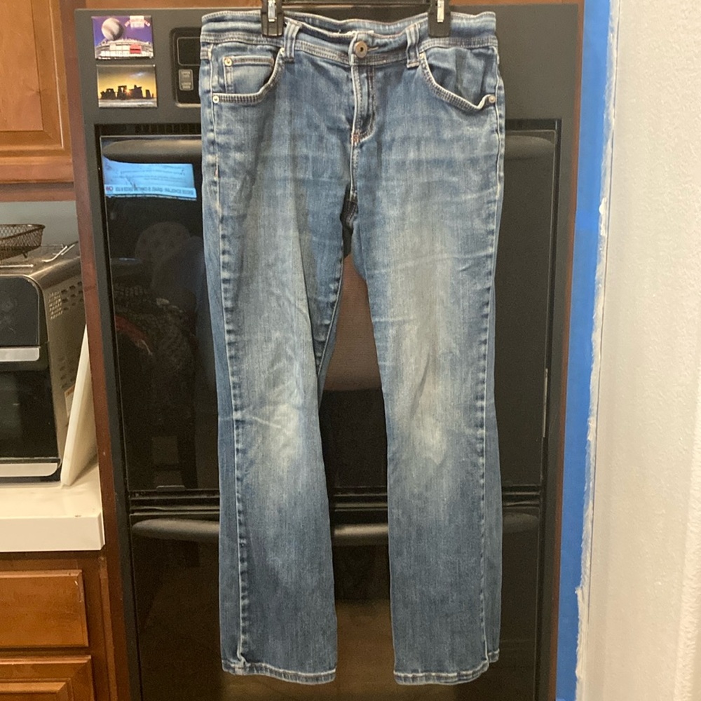 INC International Concepts Blue Boot Cut Jeans